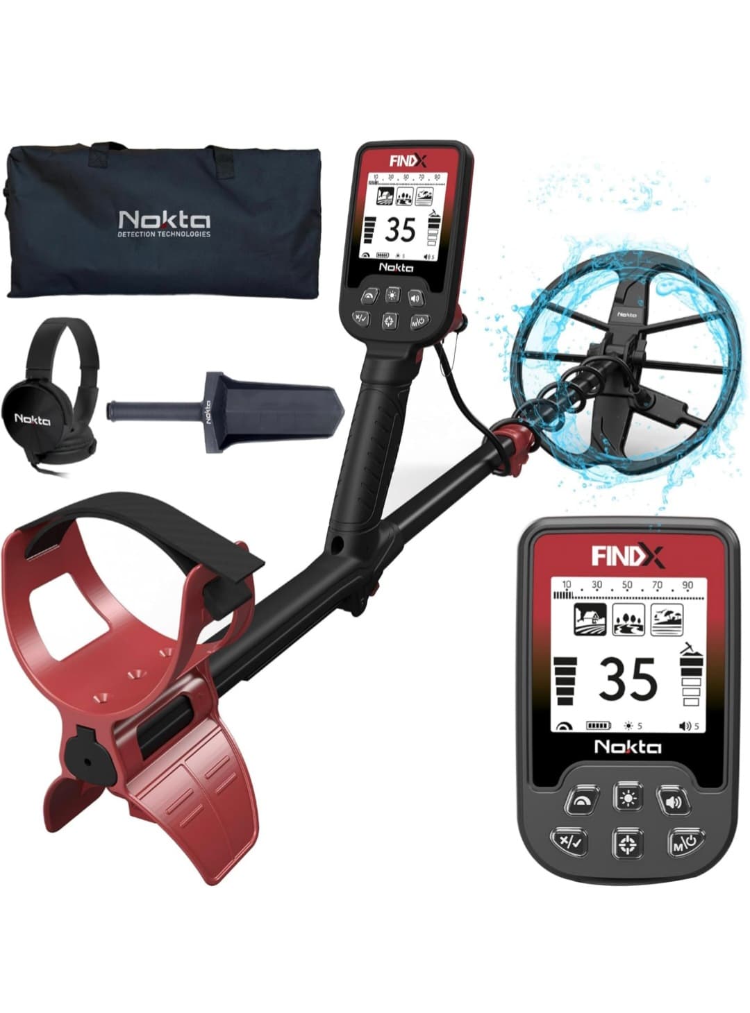   მეტალოდეტექტორი . Nokta findX 
