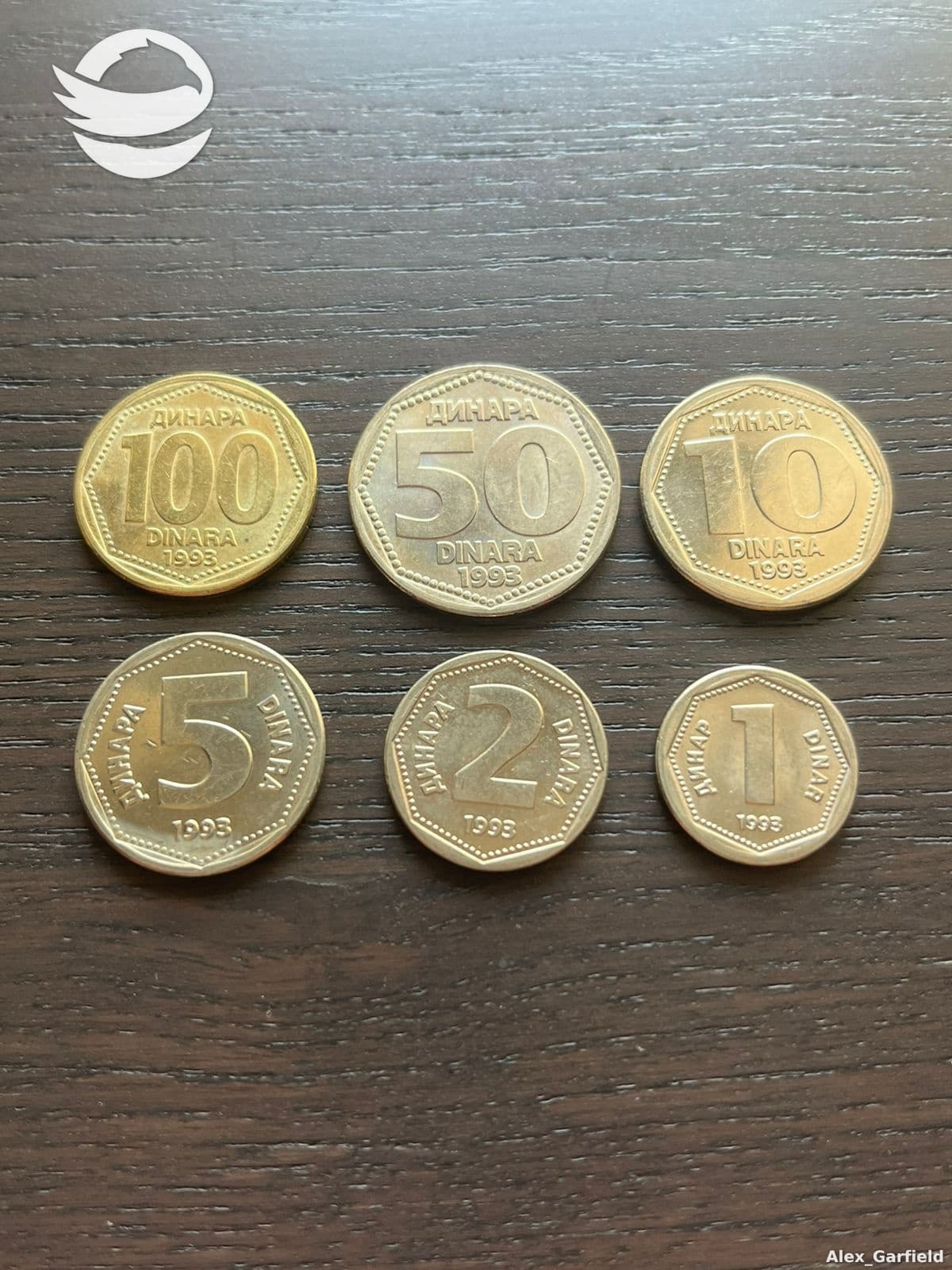 იუგოსლავიის სეტი (6 მონეტა)