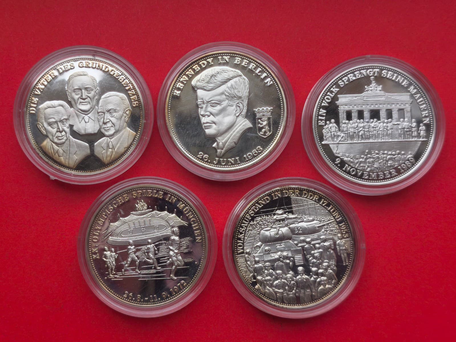 ვერცხლის 5 ცალი 'პრუფი' მედალი - გერმანია