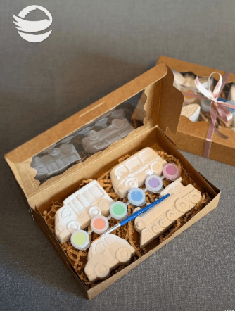 გასაფერადებელი თაბაშირის ფიგურები